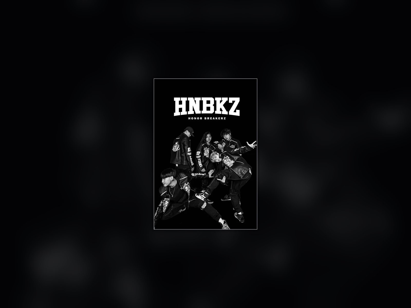 HNBKZ monochrome portrait