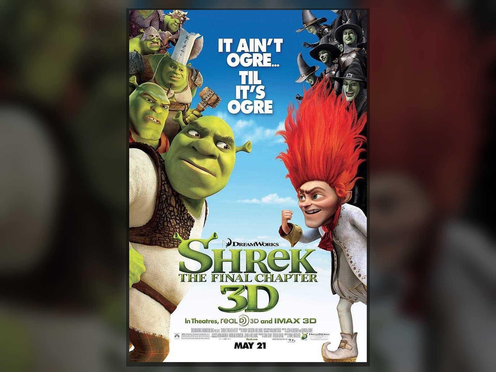 Shrek Forever After poster