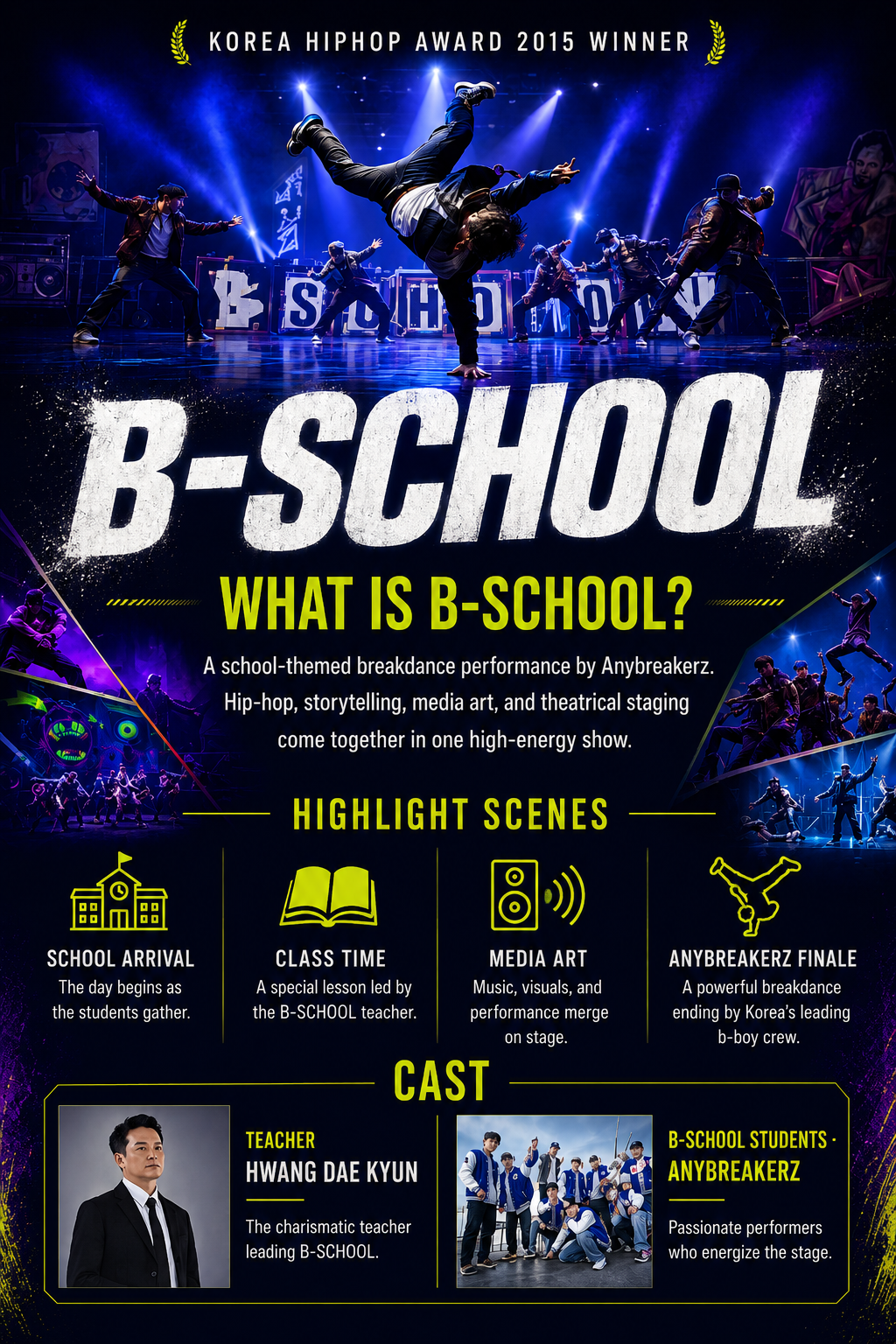 B-SCHOOL poster